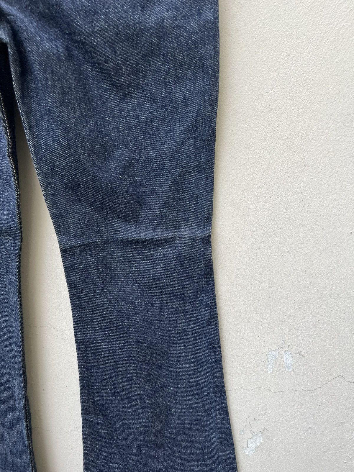 Vintage Vintage 70s SANSON Blue Denim Super Flare Jeans Size US 32 / EU 48 - 21 Thumbnail