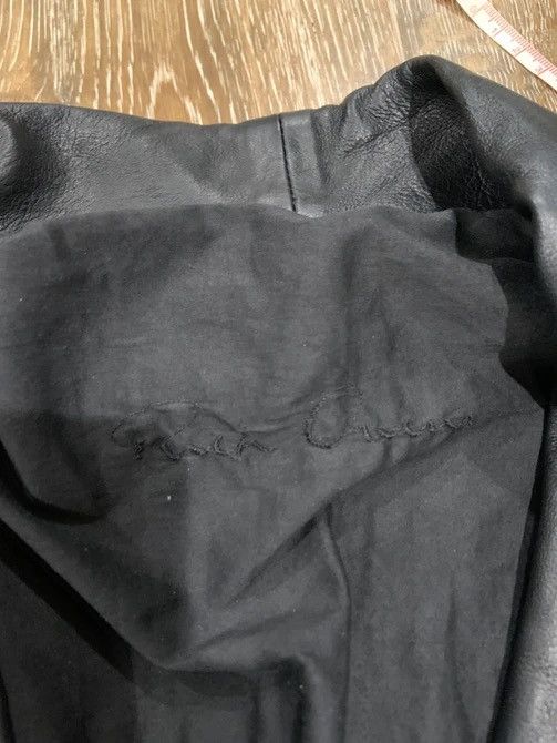 Rick Owens Rick Owens Womens Lamb Leather Jacket Size S / US 4 / IT 40 - 8 Thumbnail