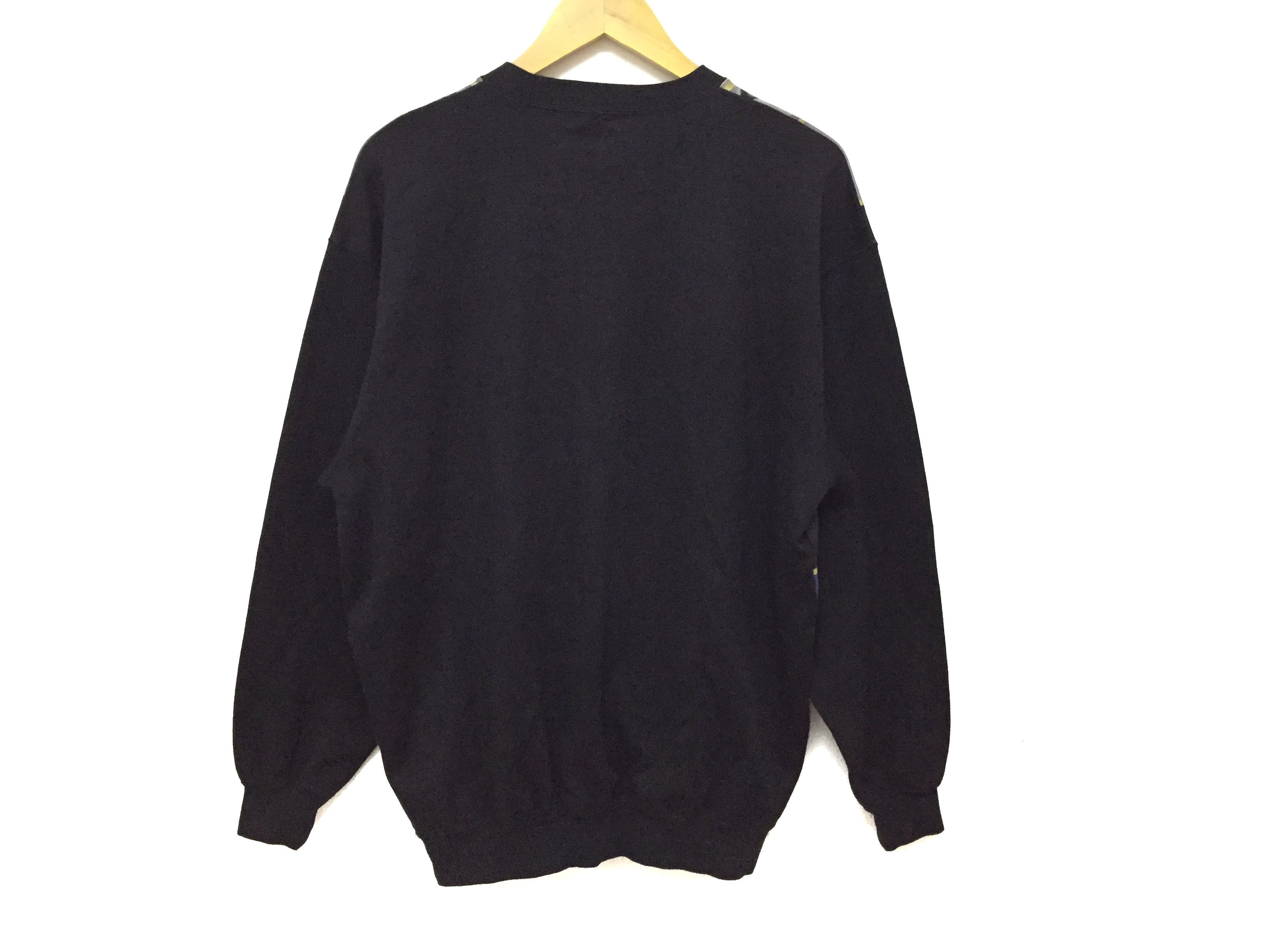 Kansai Yamamoto 80's Face Sweatshirt tribute to David Bowie face Size US L / EU 52-54 / 3 - 7 Thumbnail