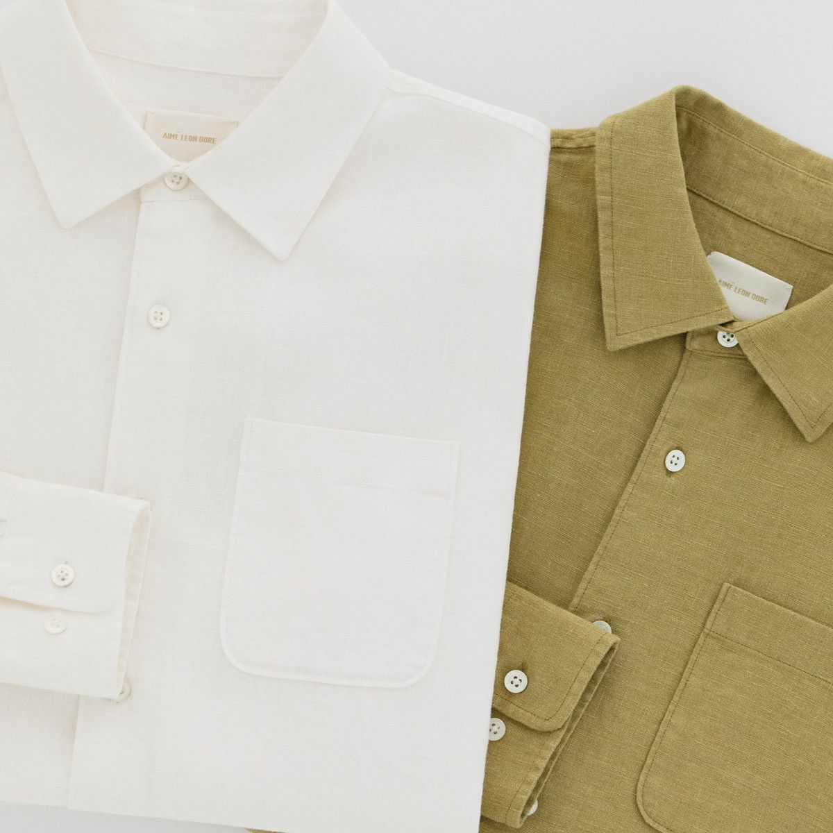 Aime Leon Dore Linen Shirt- L Size US L / EU 52-54 / 3 - 4 Thumbnail