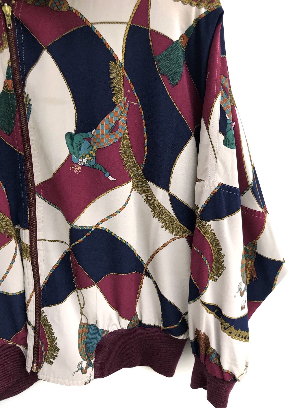 Other Hoodie Bomber Baroque Zipper Reversible Jacket Size US M / EU 48-50 / 2 - 4 Thumbnail