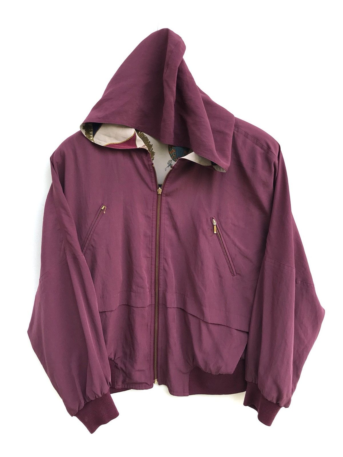 Other Hoodie Bomber Baroque Zipper Reversible Jacket Size US M / EU 48-50 / 2 - 7 Thumbnail