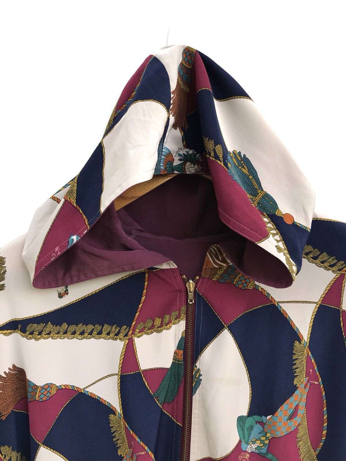 Other Hoodie Bomber Baroque Zipper Reversible Jacket Size US M / EU 48-50 / 2 - 6 Thumbnail