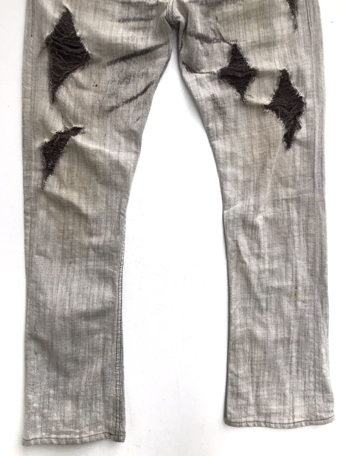 Japanese Brand × Seditionaries Made In Japan Varentine Destroy Distressed Ripped Jeans Size US 28 / EU 44 - 6 Thumbnail