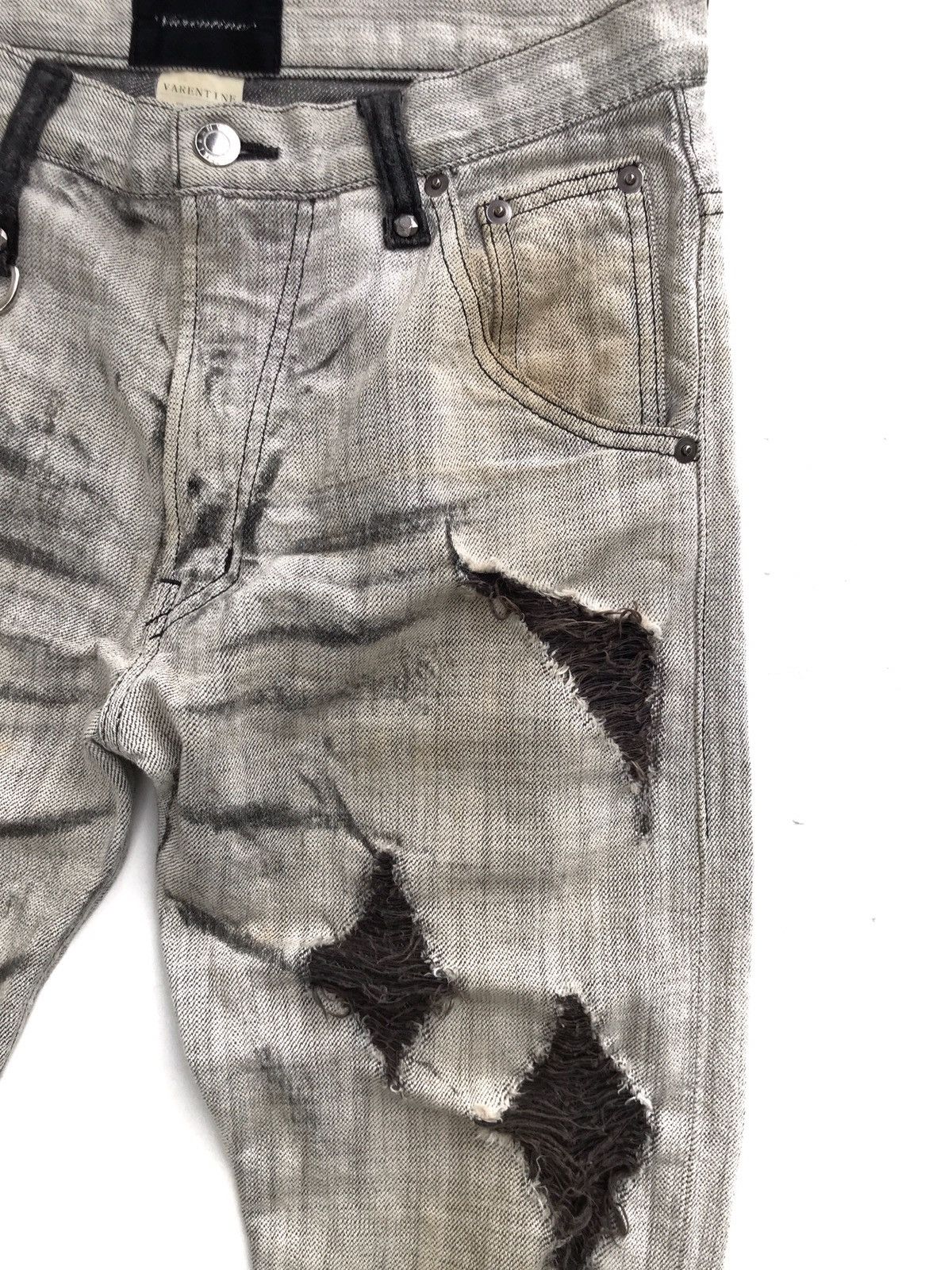Japanese Brand × Seditionaries Made In Japan Varentine Destroy Distressed Ripped Jeans Size US 28 / EU 44 - 8 Thumbnail