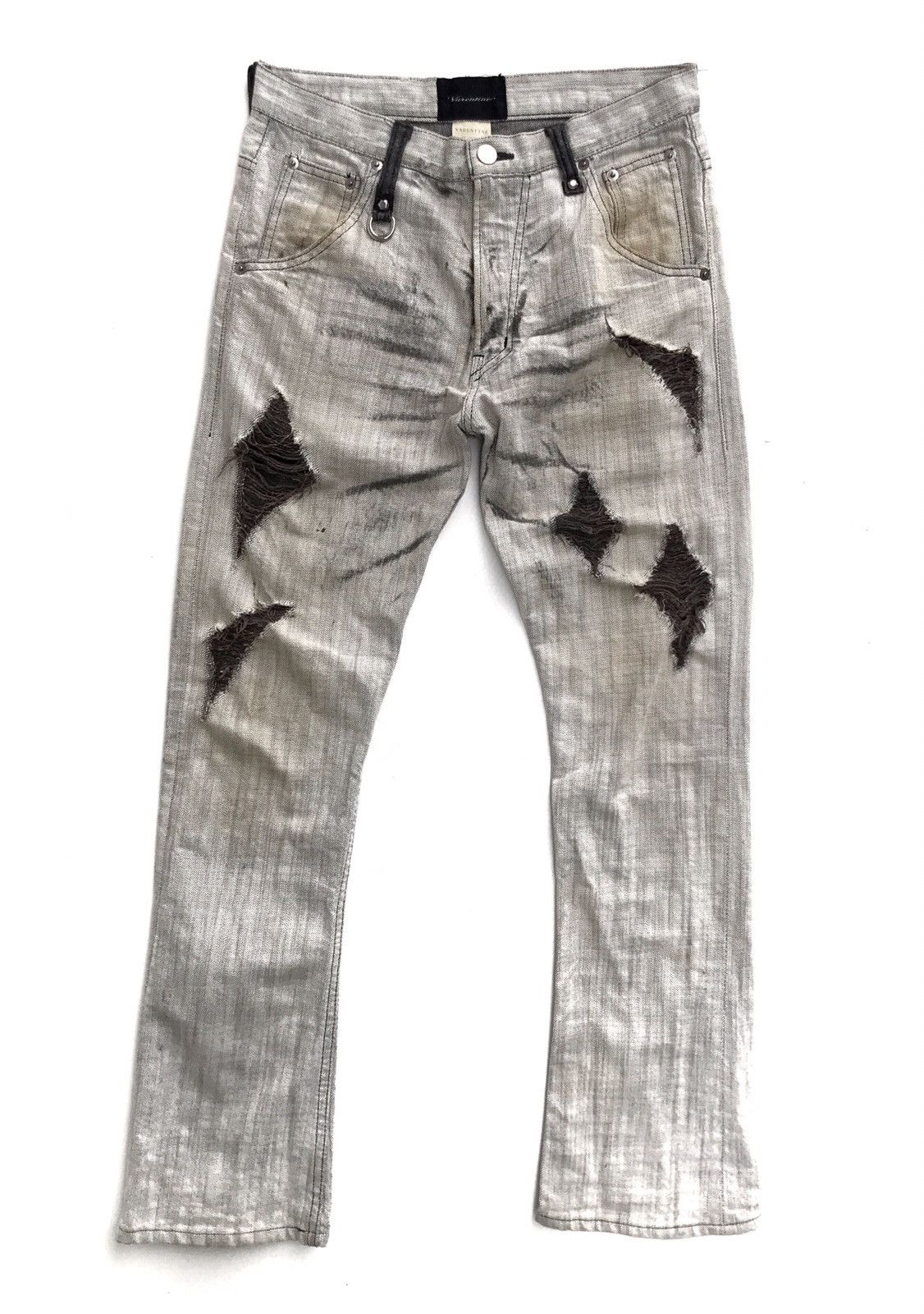 Made In Japan Varentine Destroy Distressed Ripped Jeans