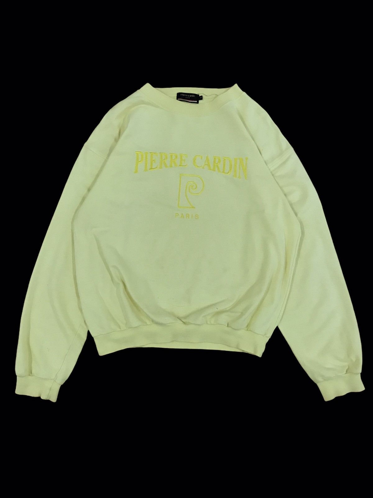 Pierre Cardin Vintage Pierre Cardin Embroidered Spell Out Sweatshirts Size US M / EU 48-50 / 2 - 1 Thumbnail