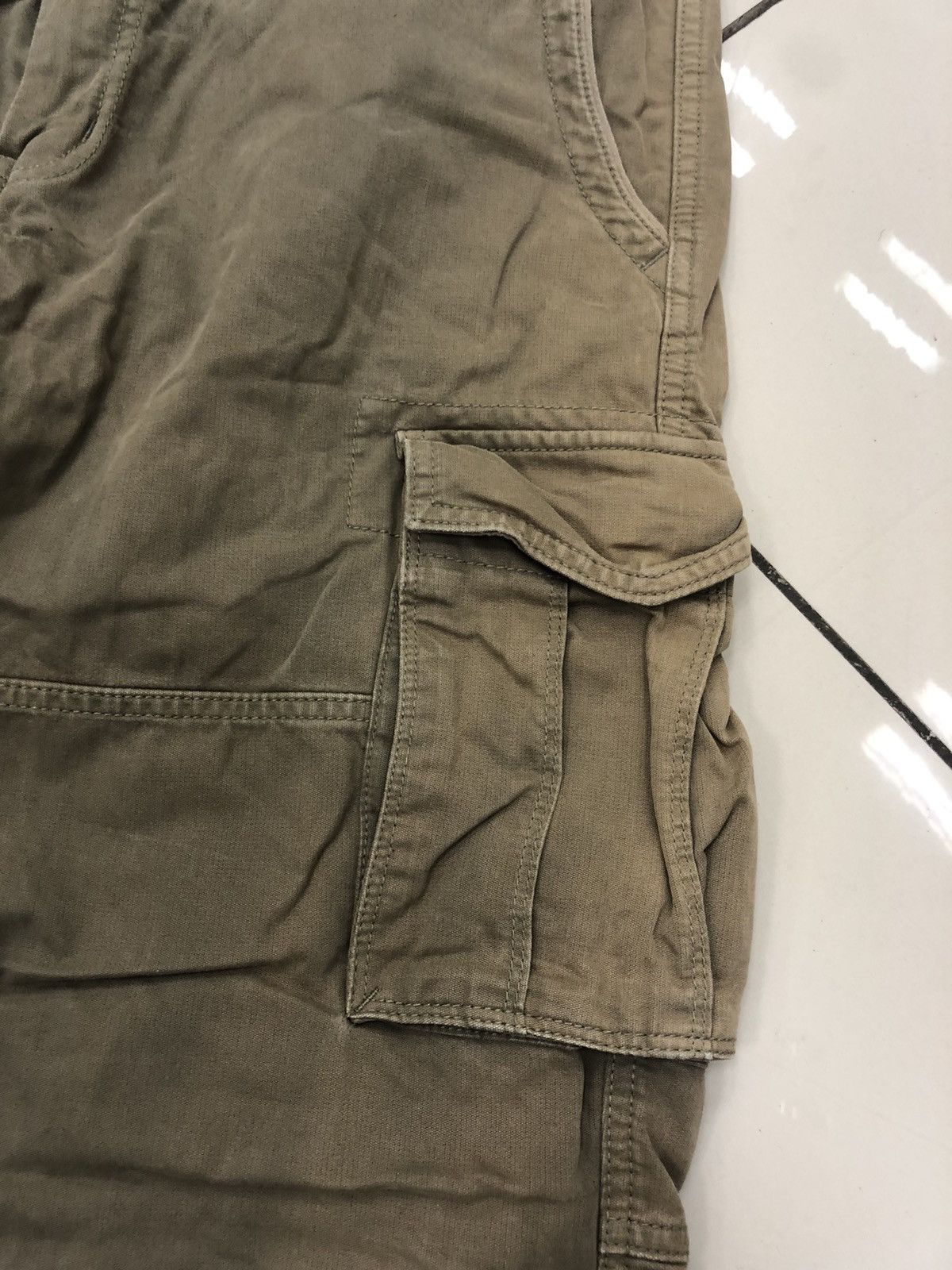 Japanese Brand × Uniqlo Uniqlo cargo/multipocket pants sun Faded Distressed Size US 36 / EU 52 - 5 Thumbnail