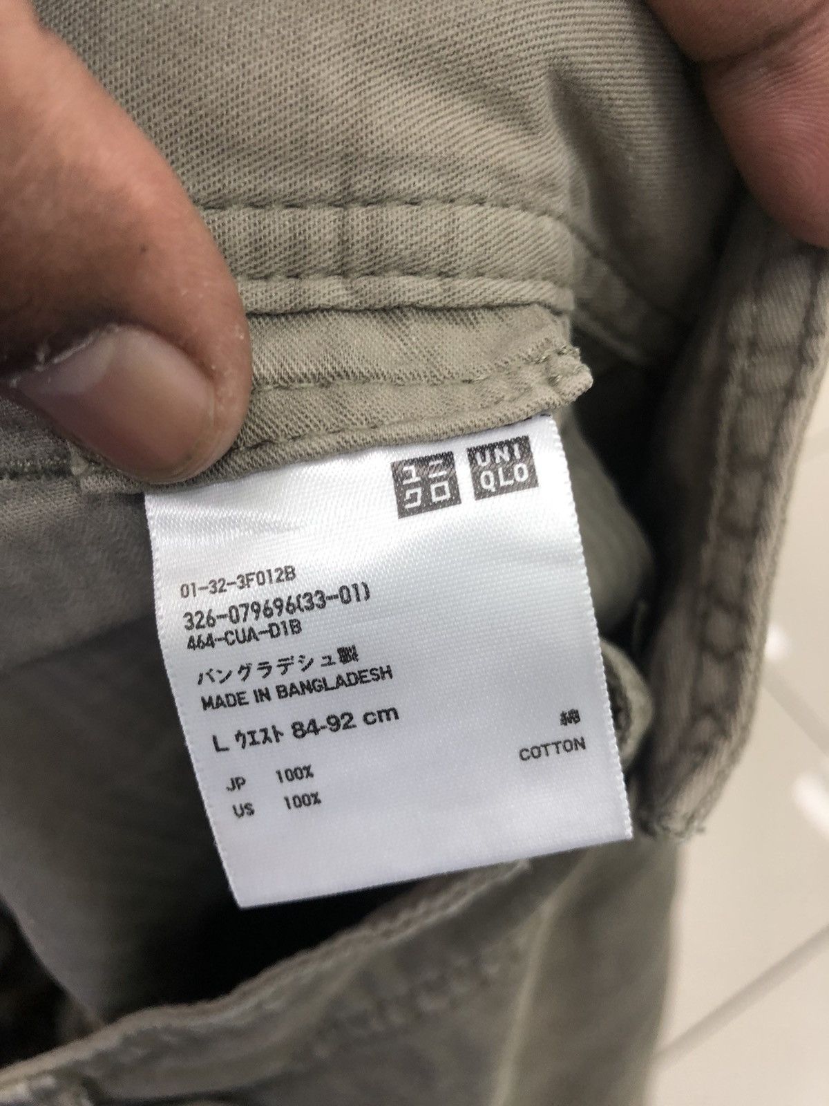 Japanese Brand × Uniqlo Uniqlo cargo/multipocket pants sun Faded Distressed Size US 36 / EU 52 - 10 Thumbnail
