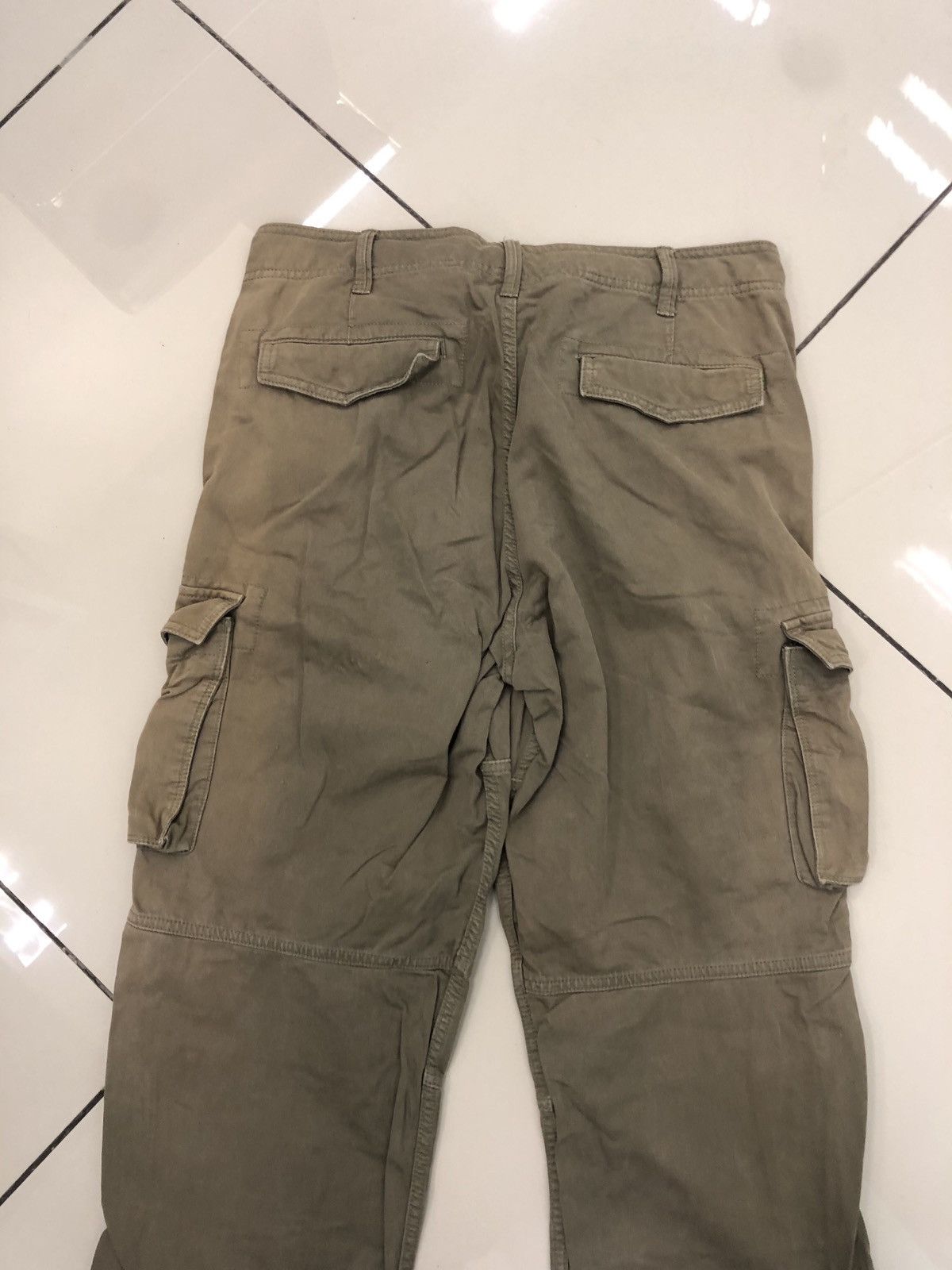 Japanese Brand × Uniqlo Uniqlo cargo/multipocket pants sun Faded Distressed Size US 36 / EU 52 - 9 Thumbnail