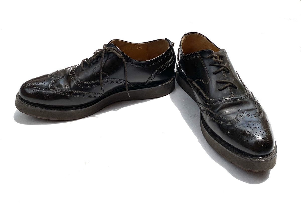 Valentino Brogue shoes back stud platform Size US 10 / EU 43 - 4 Thumbnail