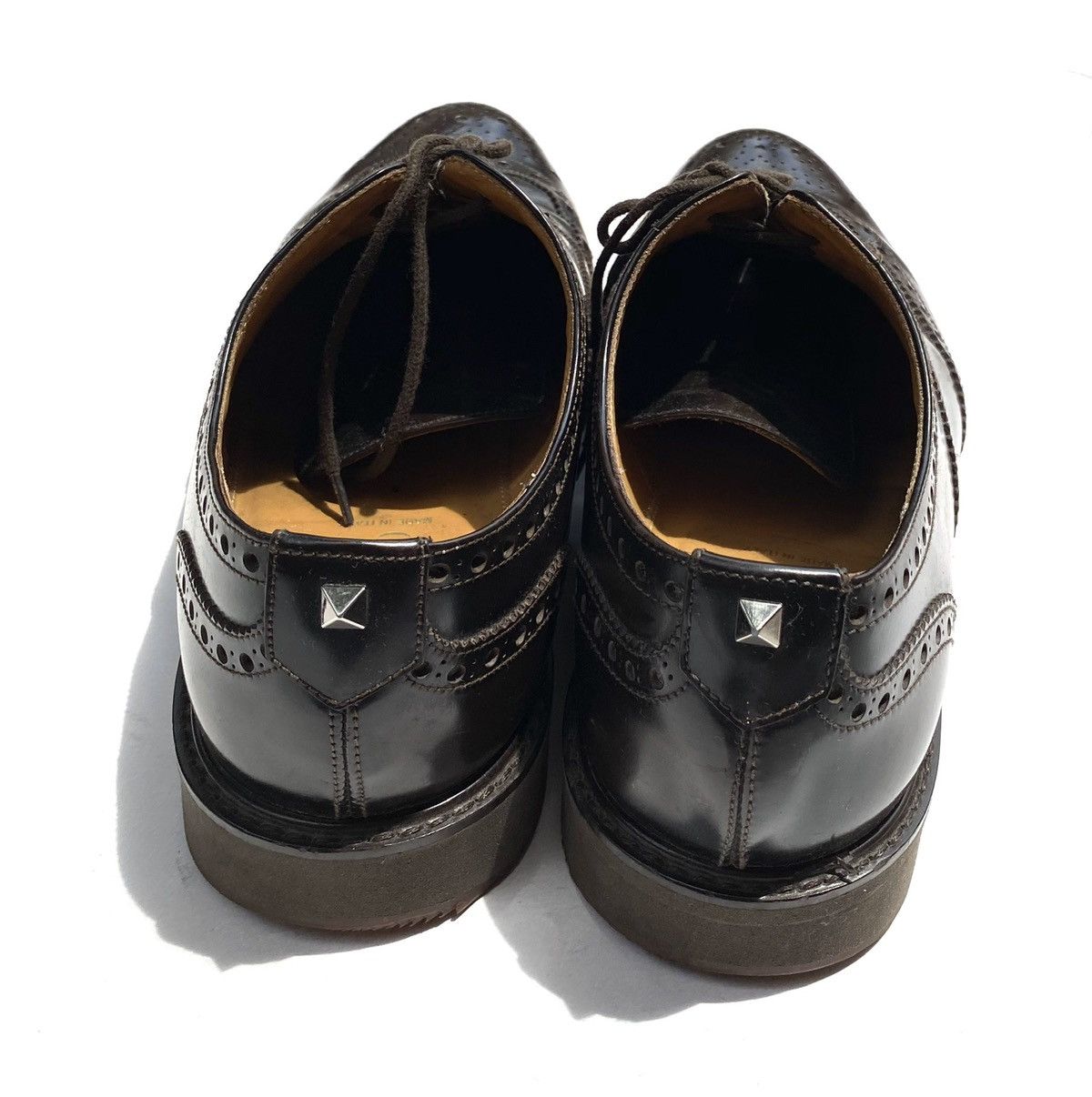 Valentino Brogue shoes back stud platform Size US 10 / EU 43 - 2 Thumbnail