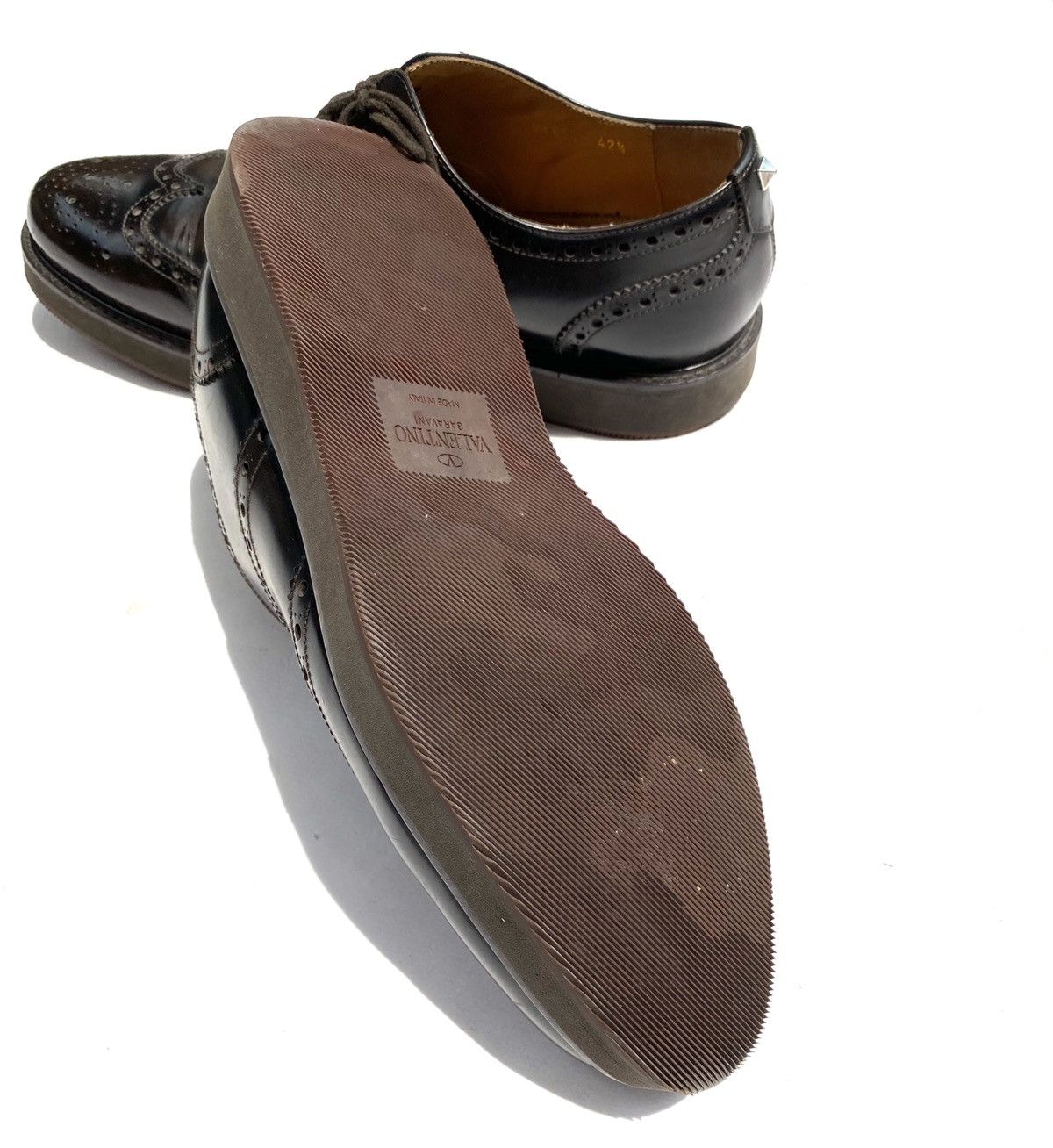Valentino Brogue shoes back stud platform Size US 10 / EU 43 - 7 Thumbnail