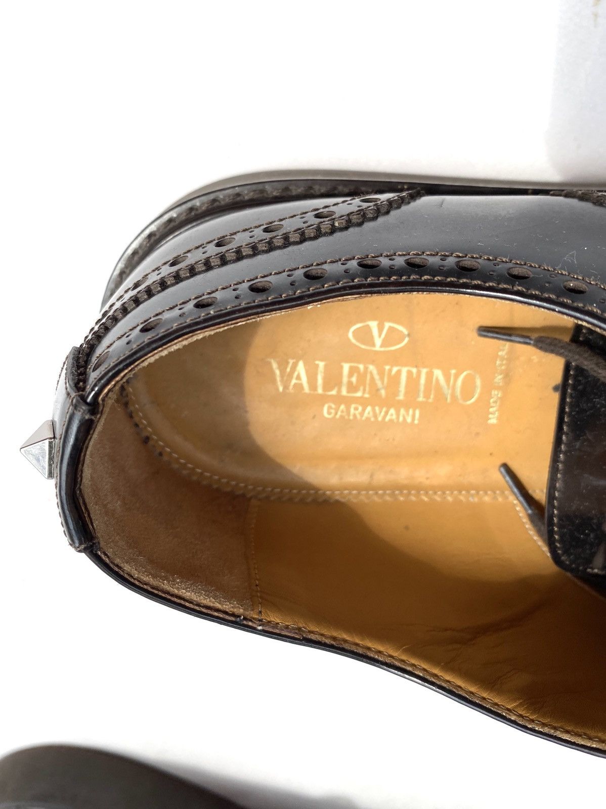 Valentino Brogue shoes back stud platform Size US 10 / EU 43 - 5 Thumbnail