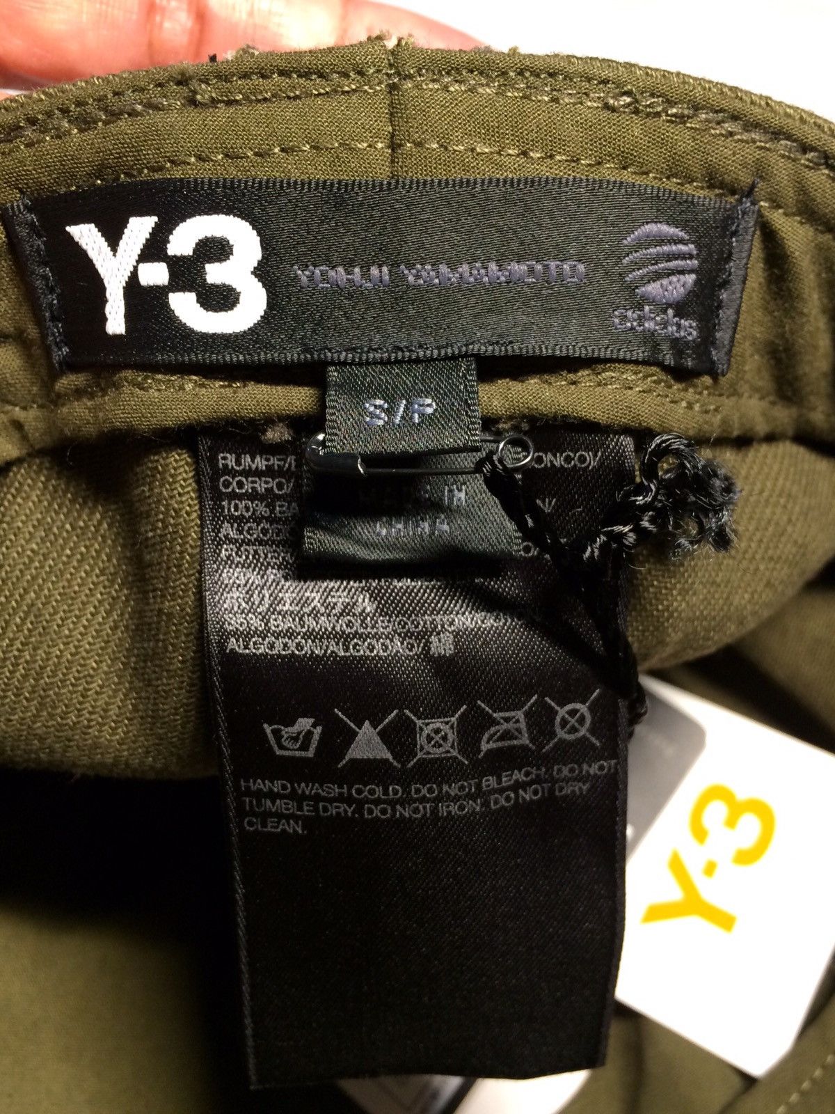 Japanese Brand Y-3 Baseball Cap Size ONE SIZE - 4 Thumbnail