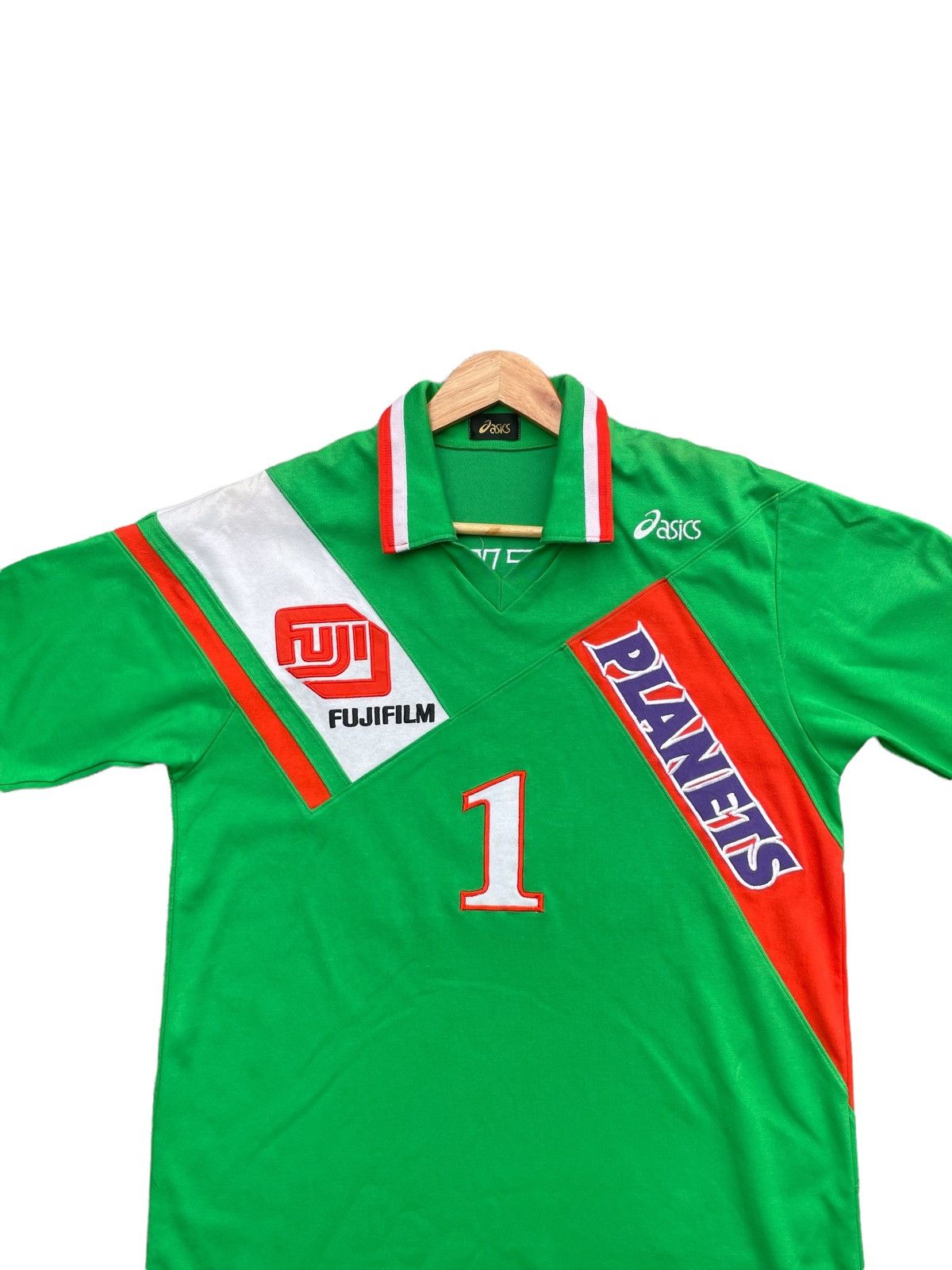 Asics Rare Vintage Asics Jersey Deadstock Size US M / EU 48-50 / 2 - 5 Thumbnail
