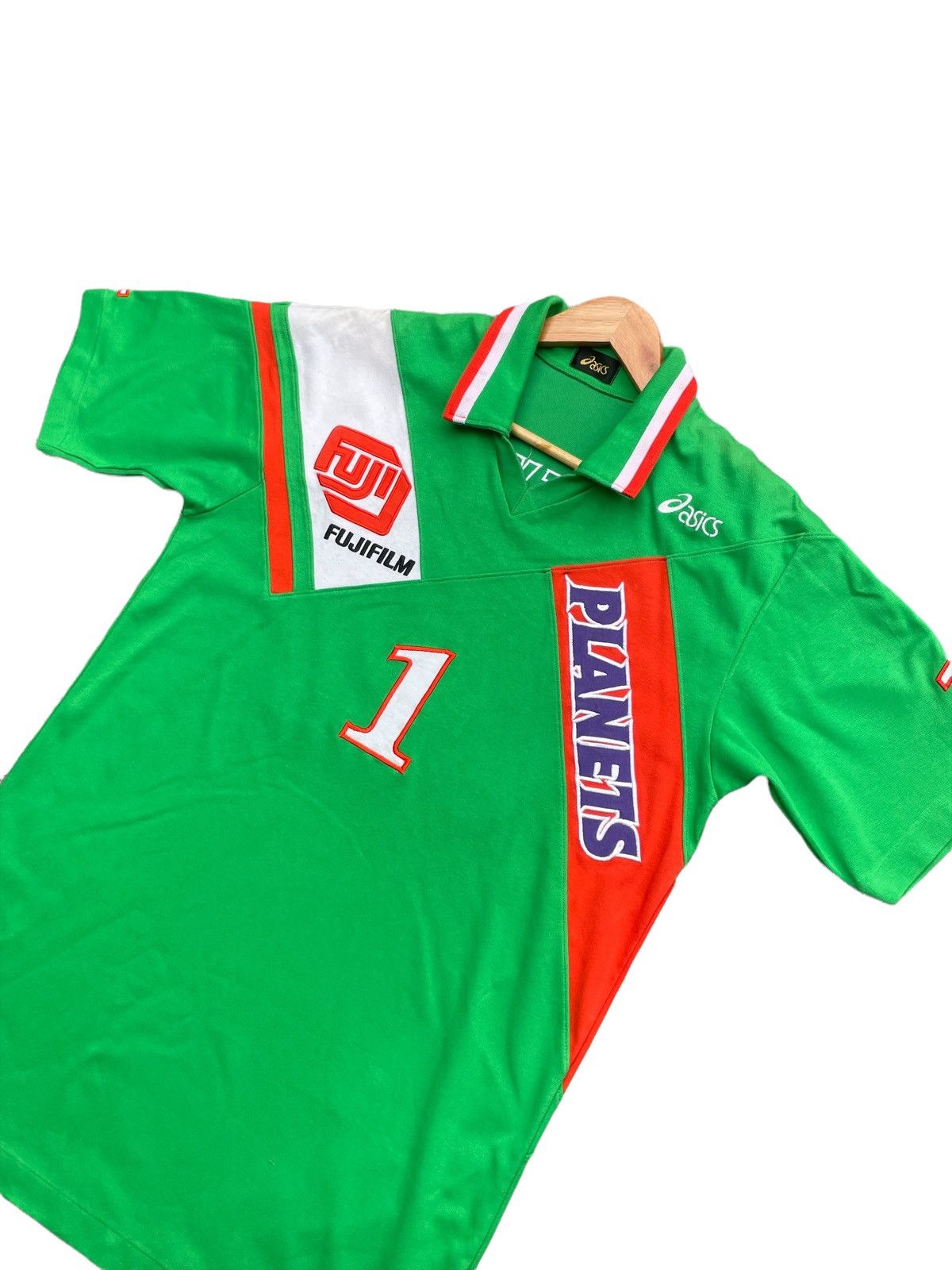Asics Rare Vintage Asics Jersey Deadstock Size US M / EU 48-50 / 2 - 4 Thumbnail