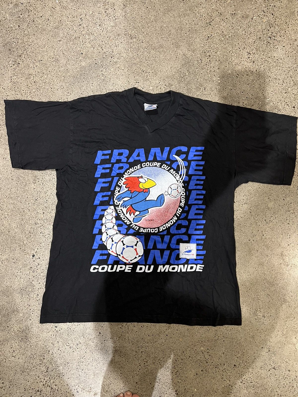 Official France 1998 Coupe du Mond de Football Souvenir Folder World