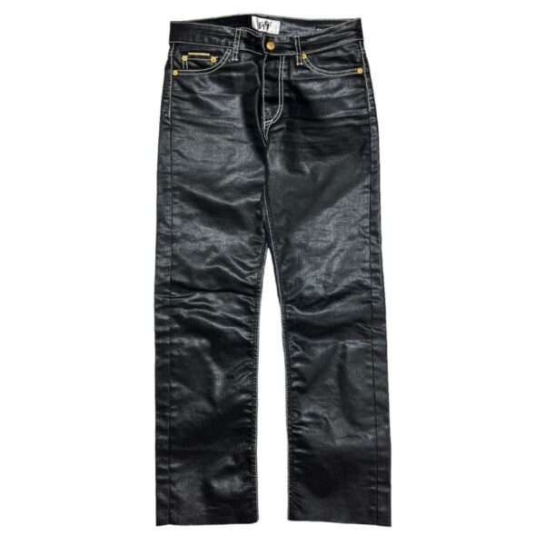 image of Eytys Varnished Pants in Black, Men's (Size 27)