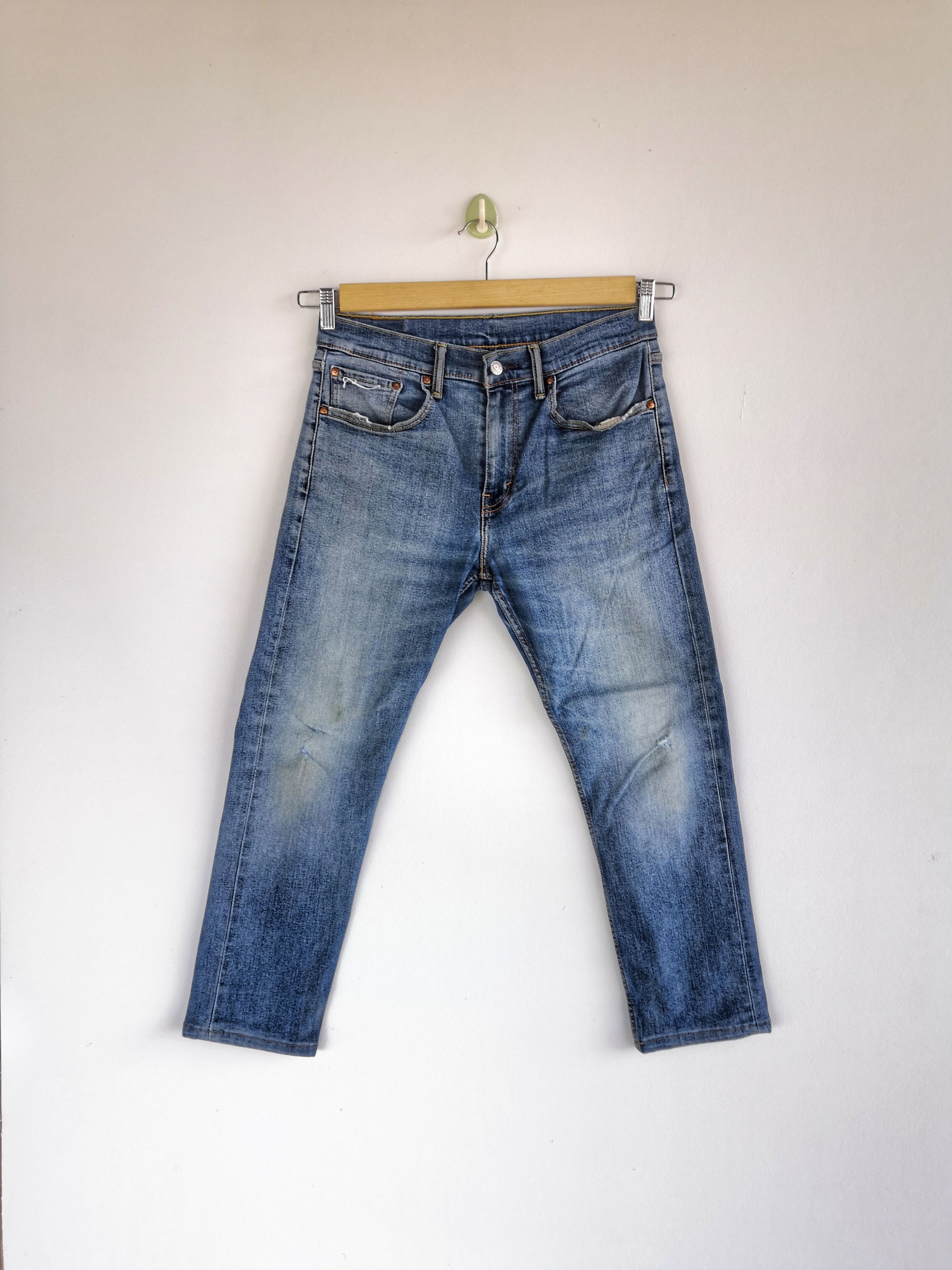 Levi's Vintage Levis 501 Denim Distressed Levi's Faded Wash Jeans Size US 30 / EU 46 - 1 Thumbnail