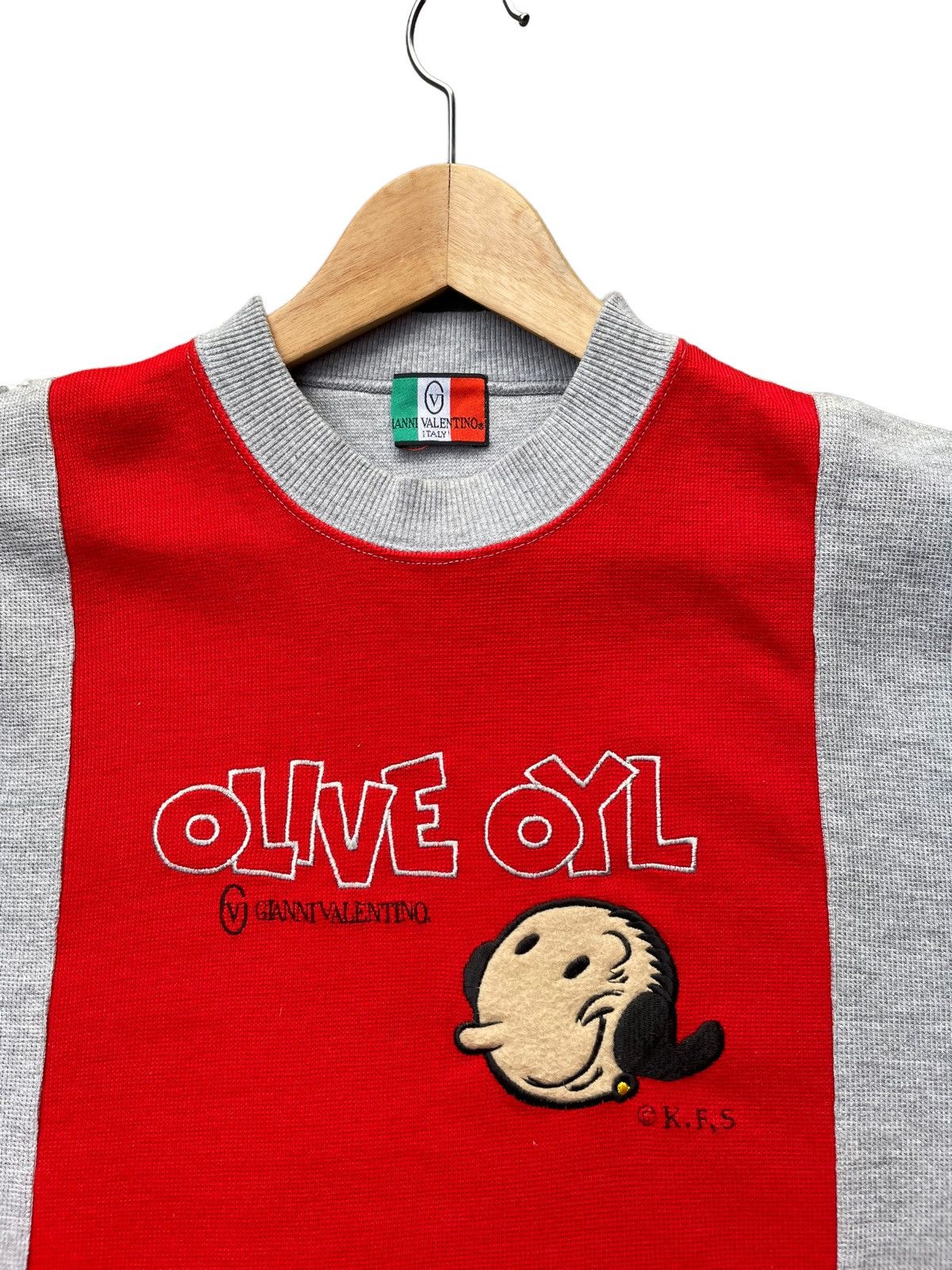 Gianni Valentino Vintage Gianni Valentino x Olive Oyl Tshirt Size US XL / EU 56 / 4 - 4 Thumbnail