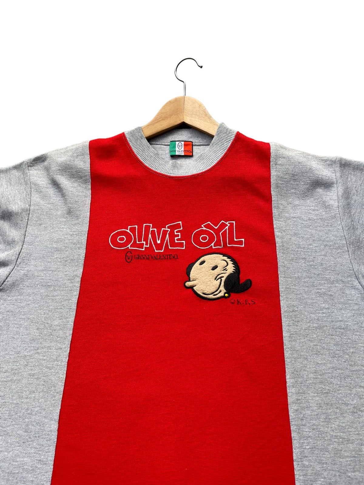 Gianni Valentino Vintage Gianni Valentino x Olive Oyl Tshirt Size US XL / EU 56 / 4 - 3 Thumbnail