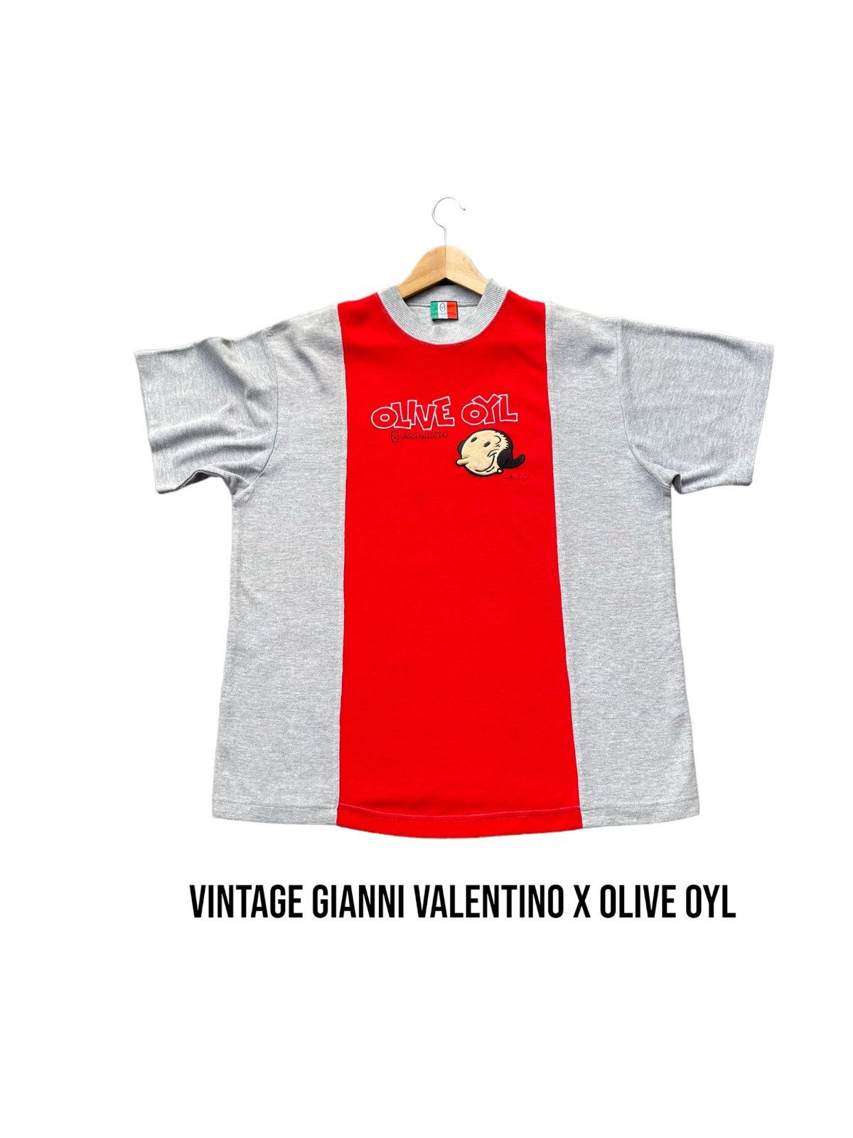 Gianni Valentino Vintage Gianni Valentino x Olive Oyl Tshirt Size US XL / EU 56 / 4 - 1 Thumbnail