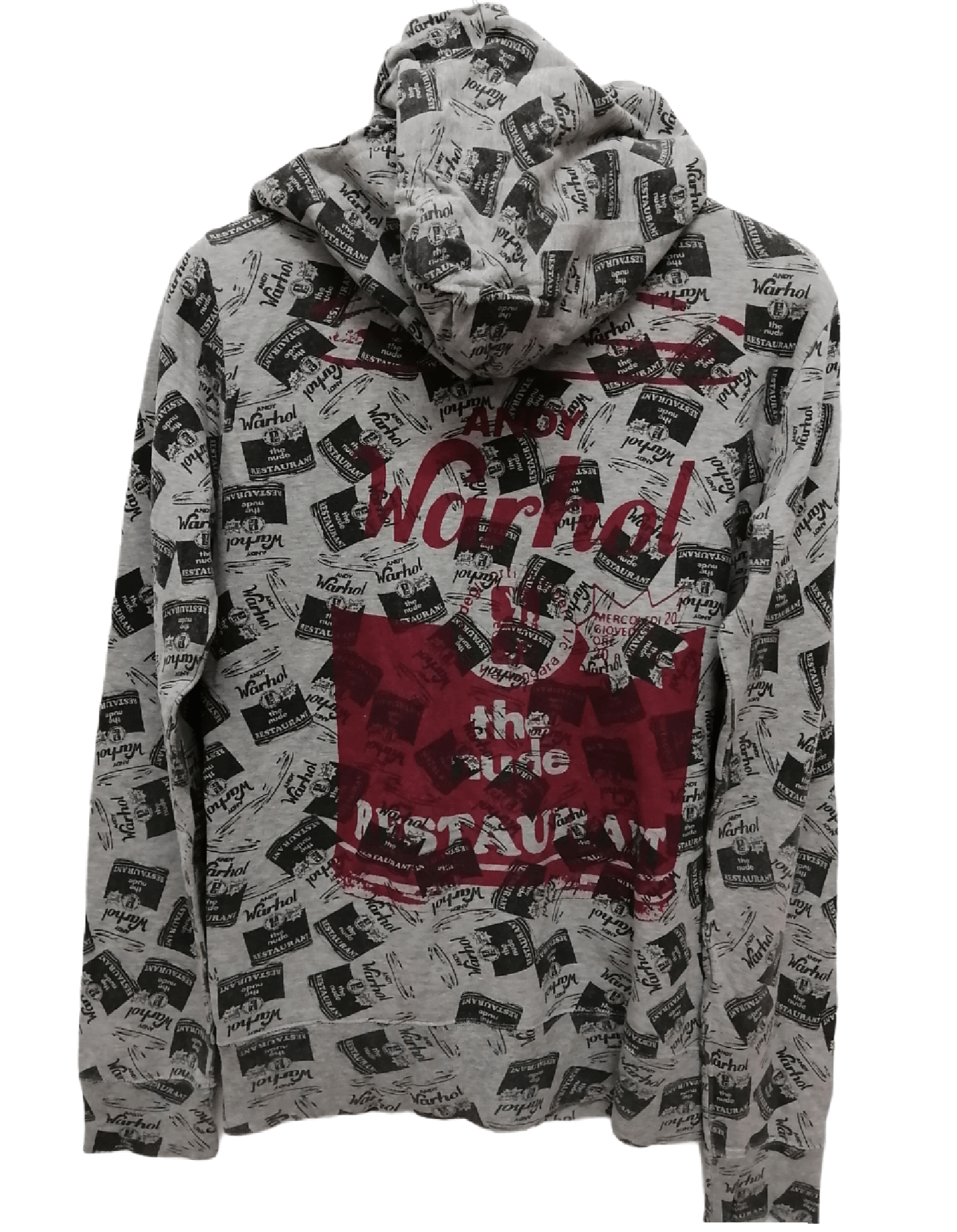 Andy Warhol × Hysteric Glamour ANDY WARHOL by HYSTERIC GLAMOUR Overprint Hoodie Size US S / EU 44-46 / 1 - 2 Thumbnail