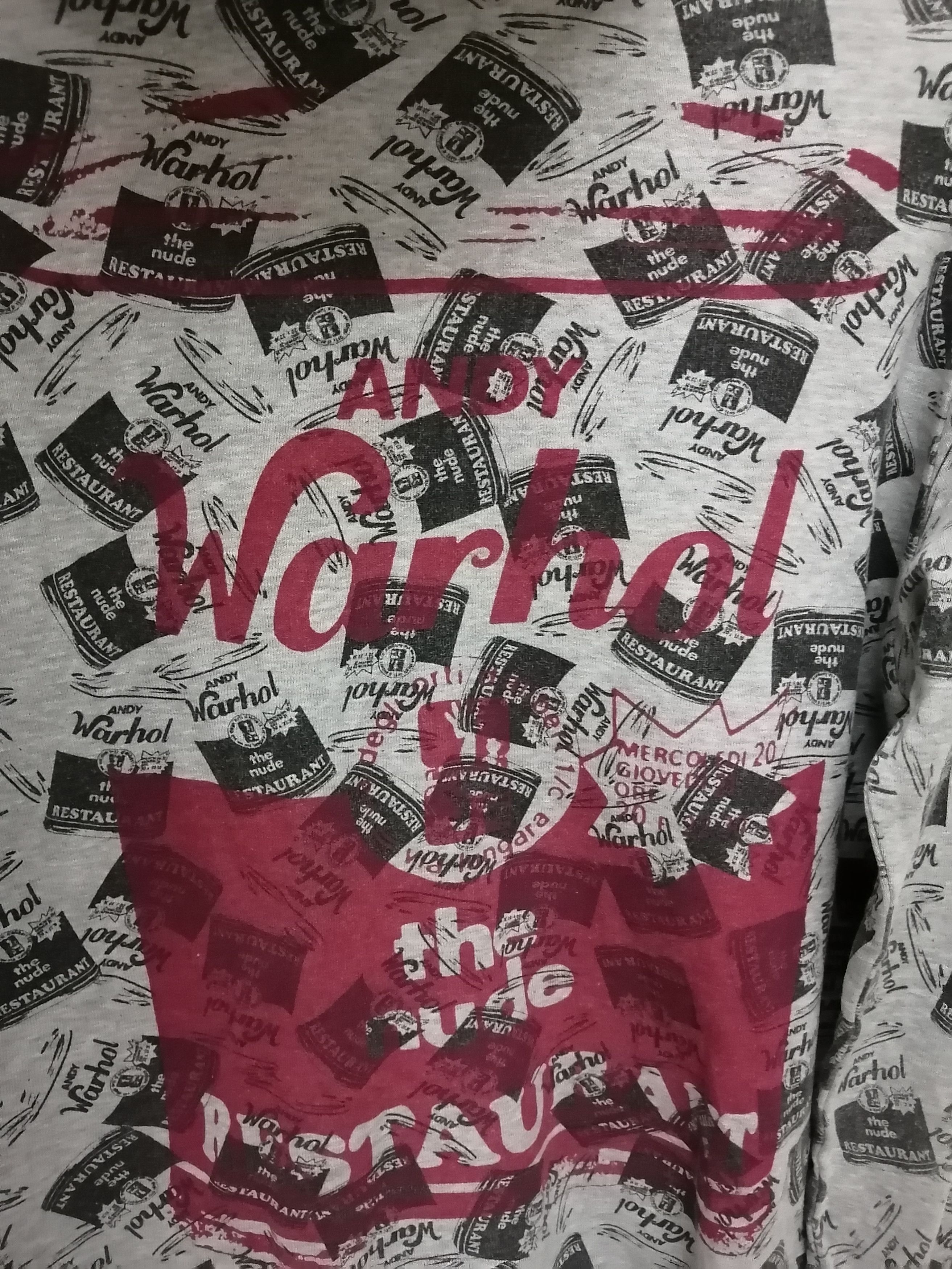 Andy Warhol × Hysteric Glamour ANDY WARHOL by HYSTERIC GLAMOUR Overprint Hoodie Size US S / EU 44-46 / 1 - 3 Thumbnail