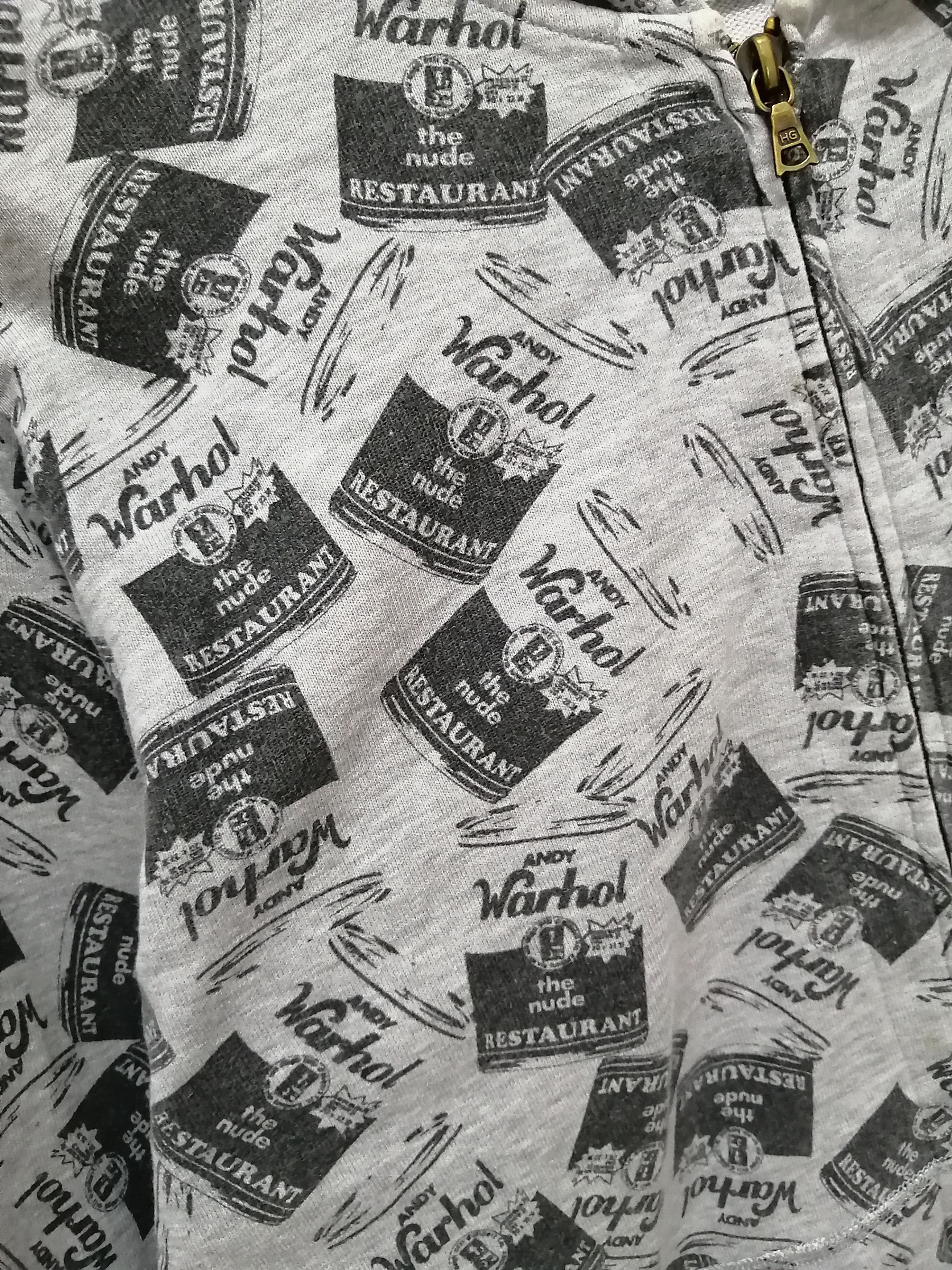 Andy Warhol × Hysteric Glamour ANDY WARHOL by HYSTERIC GLAMOUR Overprint Hoodie Size US S / EU 44-46 / 1 - 7 Thumbnail