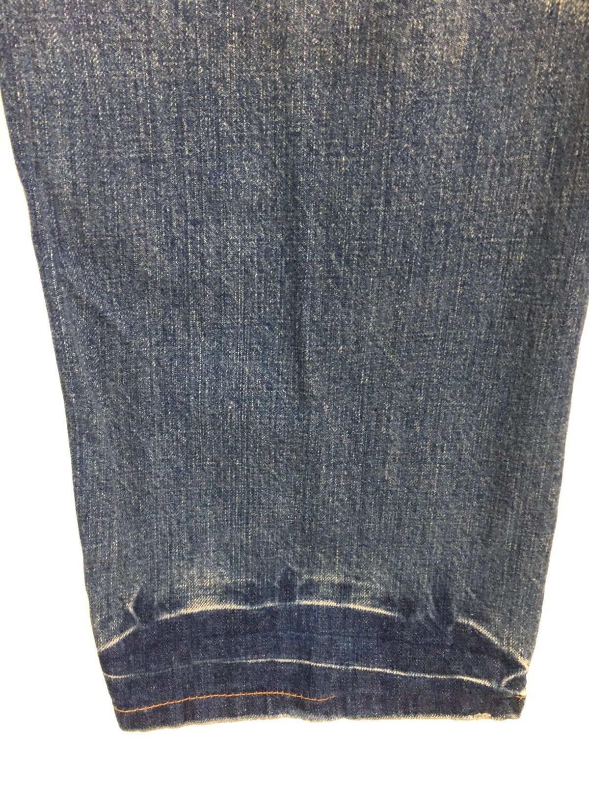 Kapital Japanese Brand TAKEO KIKUCHI Blossom Distressed Denim Jeans Size US 34 / EU 50 - 13 Thumbnail