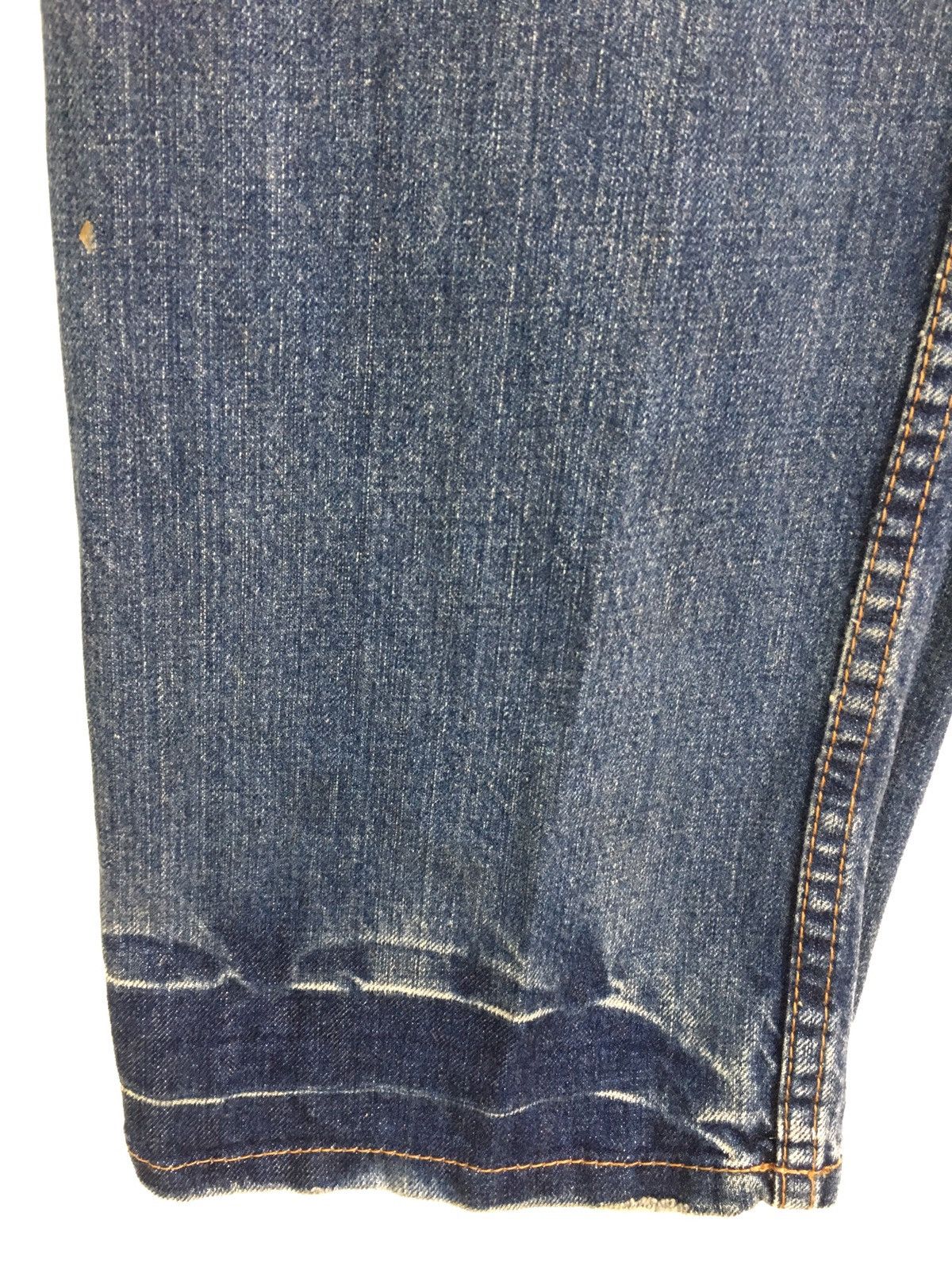 Kapital Japanese Brand TAKEO KIKUCHI Blossom Distressed Denim Jeans Size US 34 / EU 50 - 12 Thumbnail