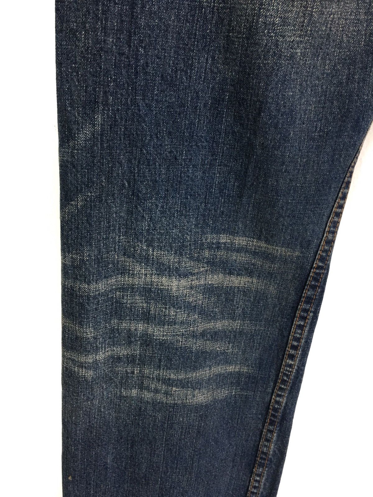Kapital Japanese Brand TAKEO KIKUCHI Blossom Distressed Denim Jeans Size US 34 / EU 50 - 10 Thumbnail