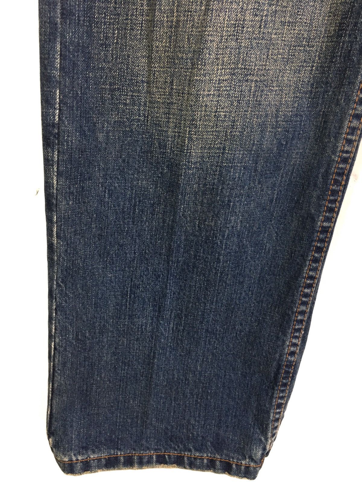 Kapital Japanese Brand TAKEO KIKUCHI Blossom Distressed Denim Jeans Size US 34 / EU 50 - 3 Thumbnail