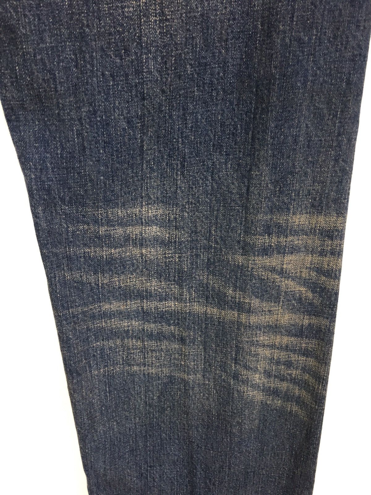 Kapital Japanese Brand TAKEO KIKUCHI Blossom Distressed Denim Jeans Size US 34 / EU 50 - 11 Thumbnail