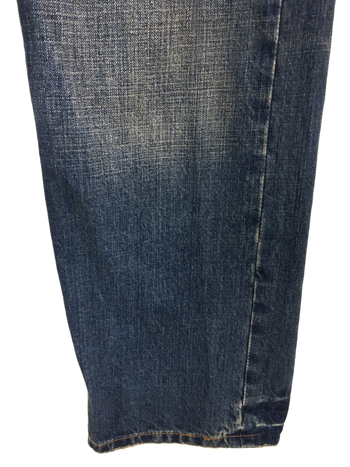 Kapital Japanese Brand TAKEO KIKUCHI Blossom Distressed Denim Jeans Size US 34 / EU 50 - 4 Thumbnail