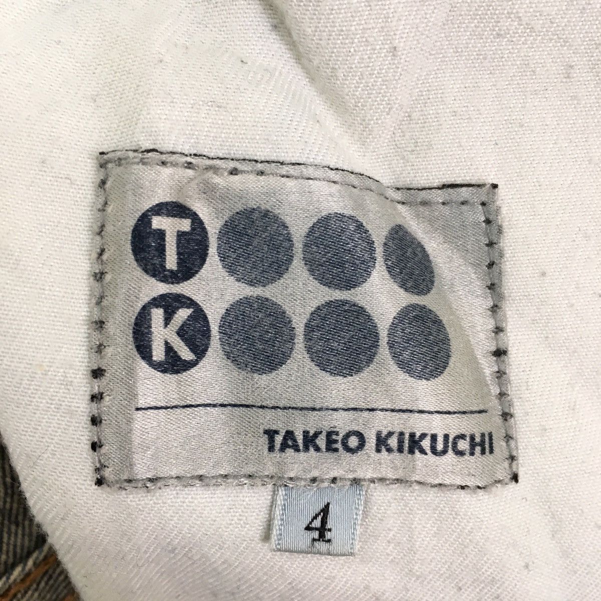 Kapital Japanese Brand TAKEO KIKUCHI Blossom Distressed Denim Jeans Size US 34 / EU 50 - 17 Thumbnail