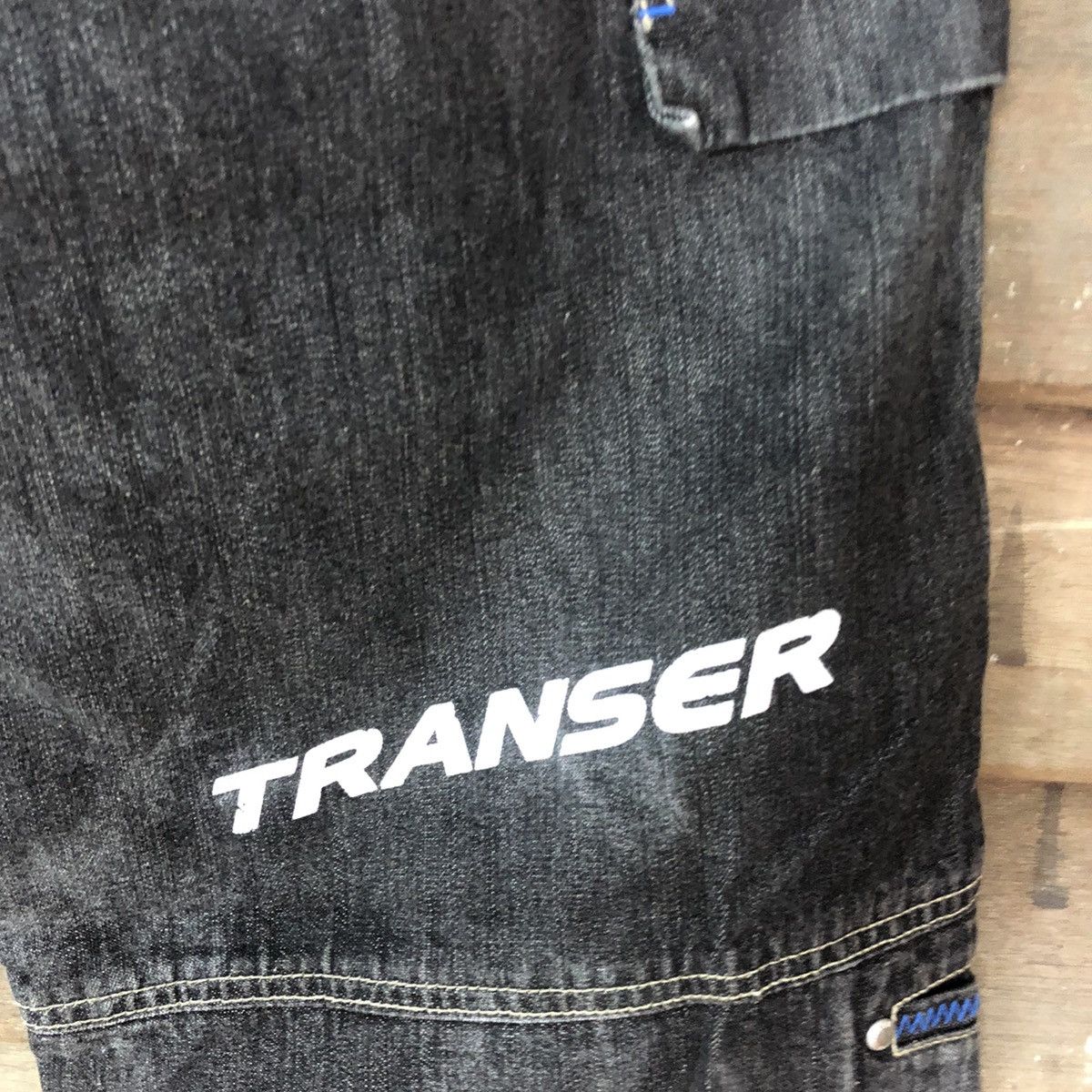 Japanese Brand Transer Black skate Multipocket Denim Pants #3806DL Size US 30 / EU 46 - 13 Thumbnail
