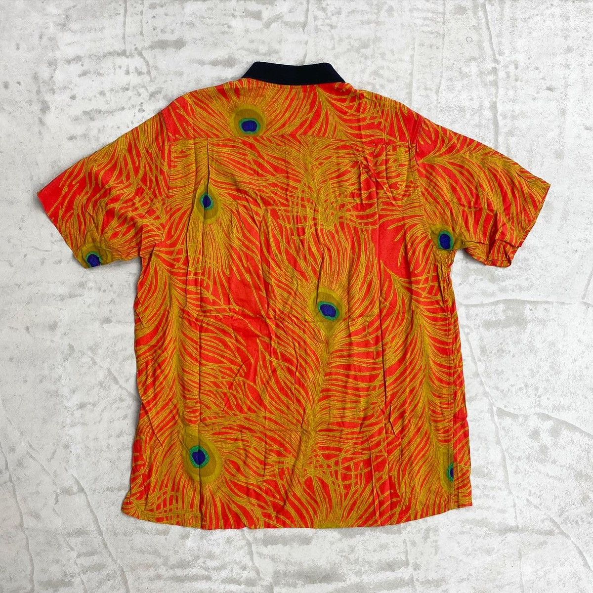 Supreme Supreme Peacock Rayon Shirt | Grailed