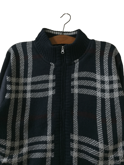 Vintage Vintage Gianni Valentino Checkered Jacket Size US L / EU 52-54 / 3 - 4 Thumbnail