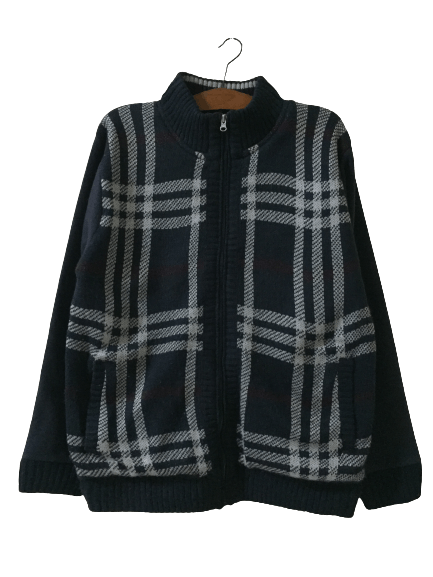 Vintage Vintage Gianni Valentino Checkered Jacket Size US L / EU 52-54 / 3 - 1 Thumbnail