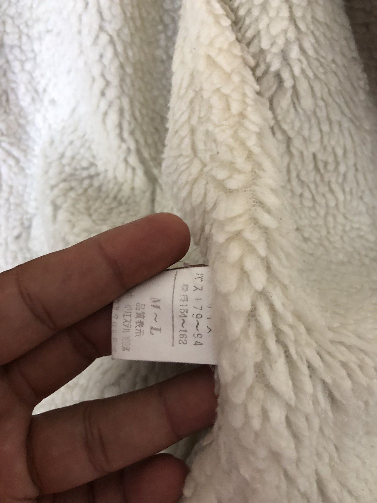 Japanese Brand × Vintage Vintage Shearling Vest Japan Made Size US L / EU 52-54 / 3 - 6 Thumbnail