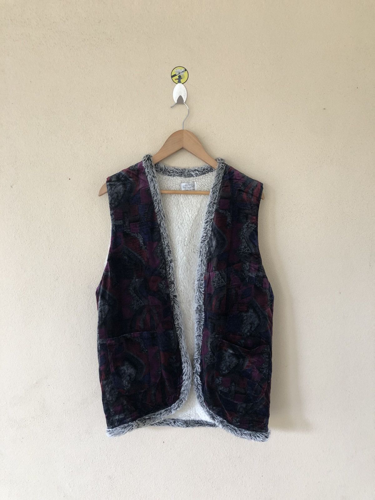 Japanese Brand × Vintage Vintage Shearling Vest Japan Made Size US L / EU 52-54 / 3 - 1 Thumbnail
