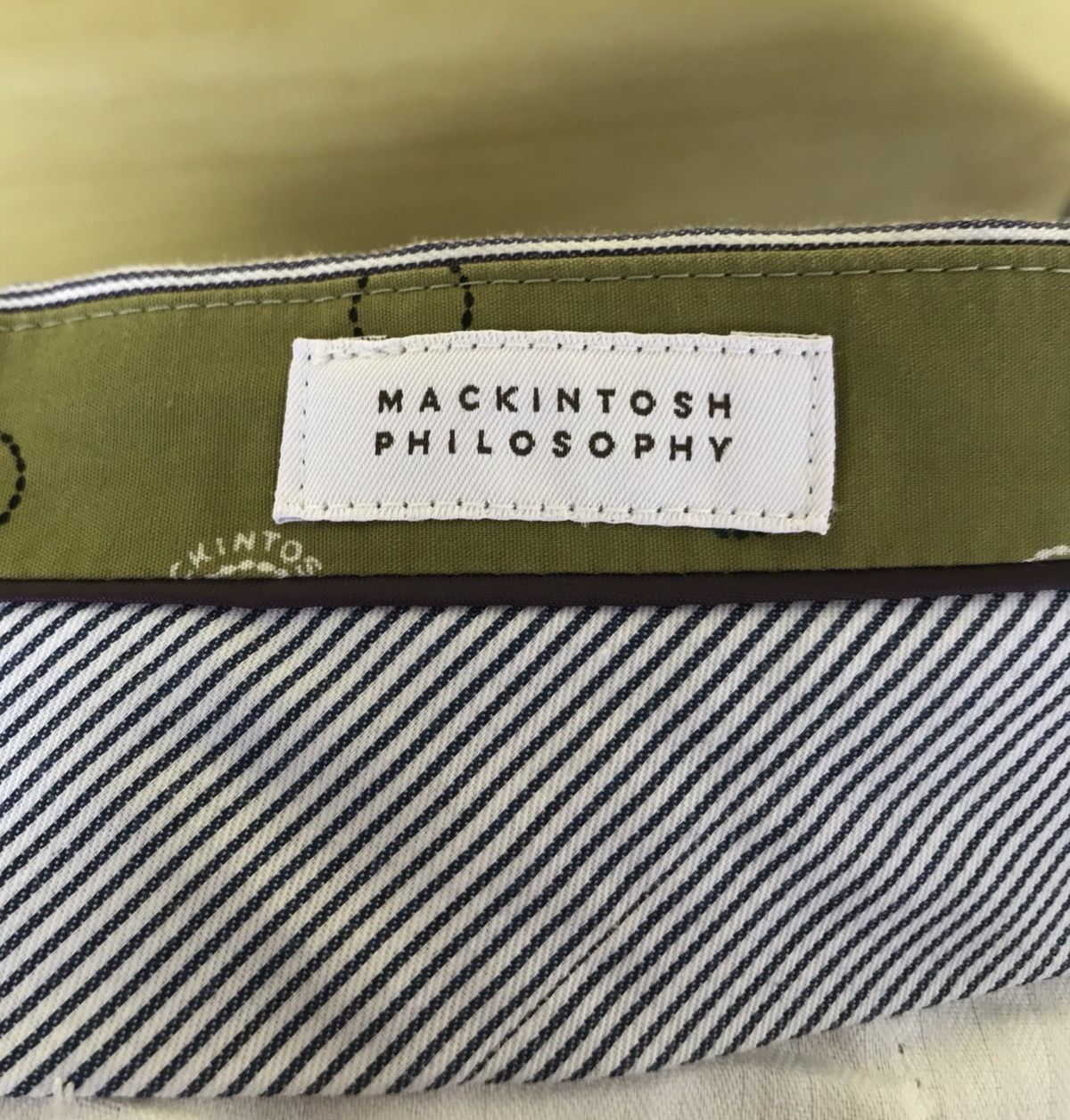 Mackintosh MACKINTOSH PHILOSOPHY Pin Striped Pants Size US 34 / EU 50 - 16 Thumbnail