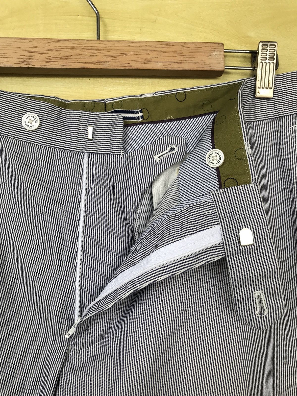 Mackintosh MACKINTOSH PHILOSOPHY Pin Striped Pants Size US 34 / EU 50 - 15 Thumbnail