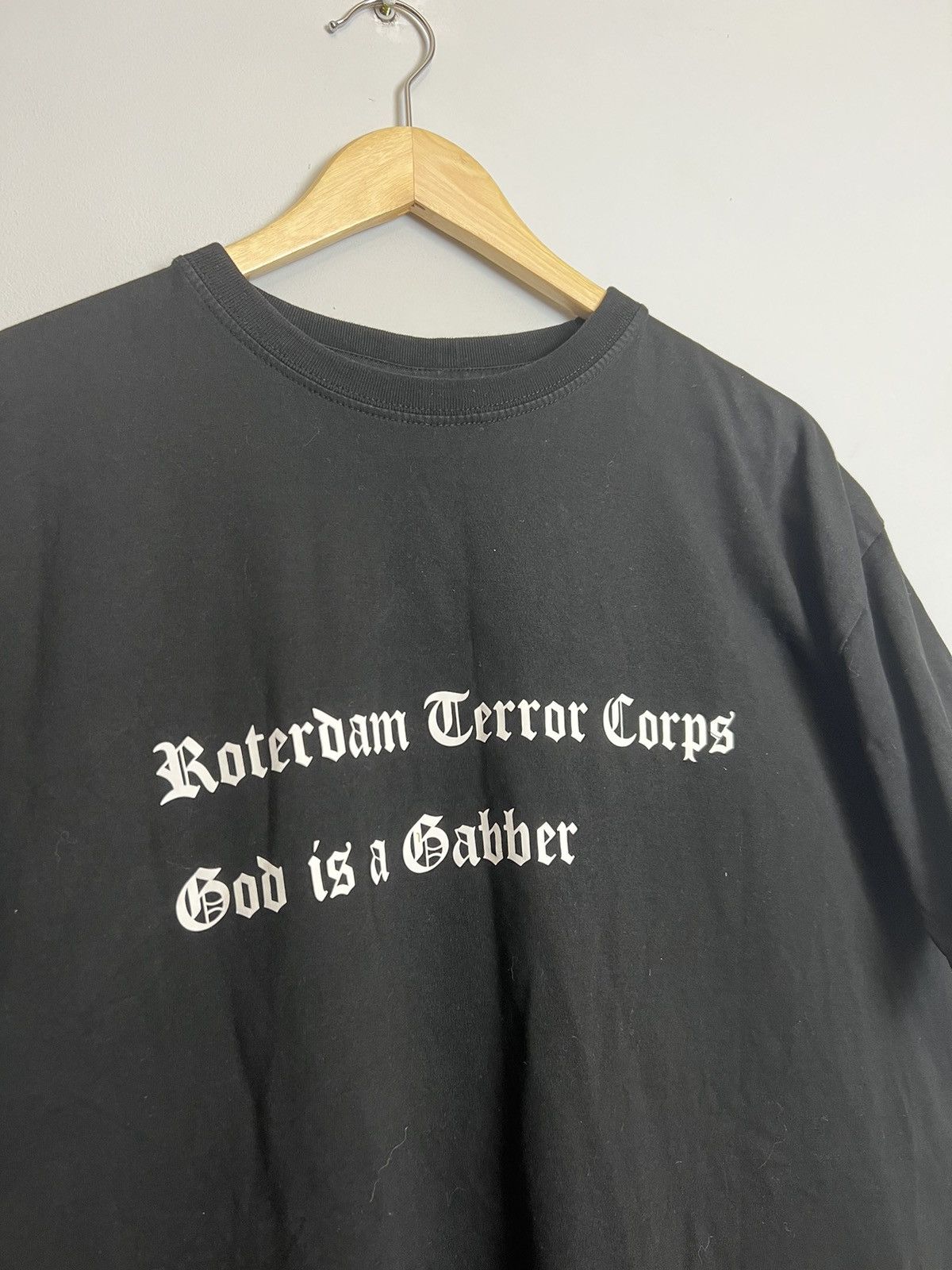 Band Tees Vintage 00s Rotterdam Terror Corpse God Is A Gabber Band Tee Size US XL / EU 56 / 4 - 3 Thumbnail