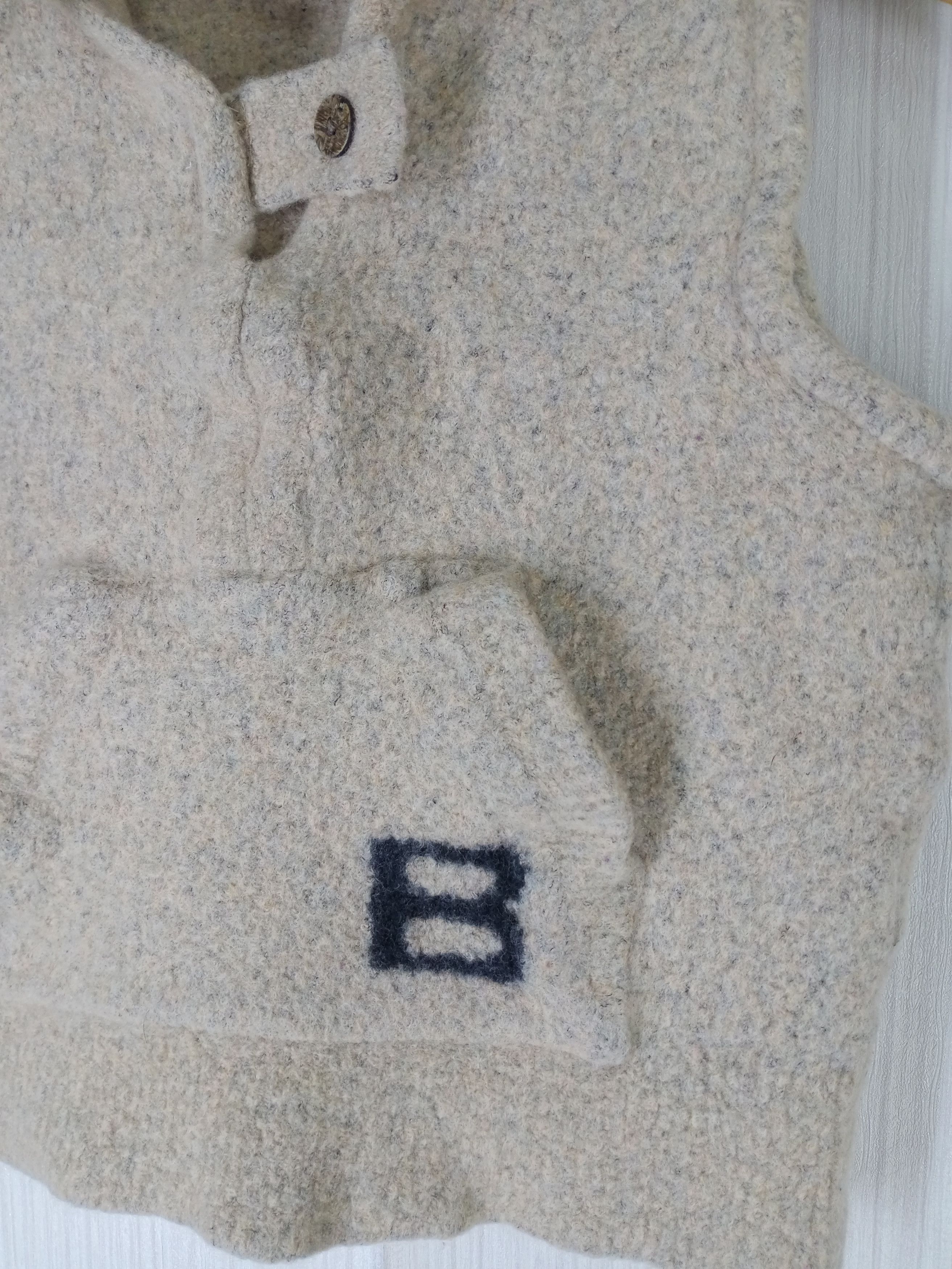Balenciaga Vintage Balenciaga Golf Sleeveless Hoodie Wool Size US XS / EU 42 / 0 - 5 Thumbnail