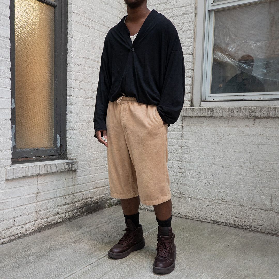 Homme Plus Cotton Drawstring Pants