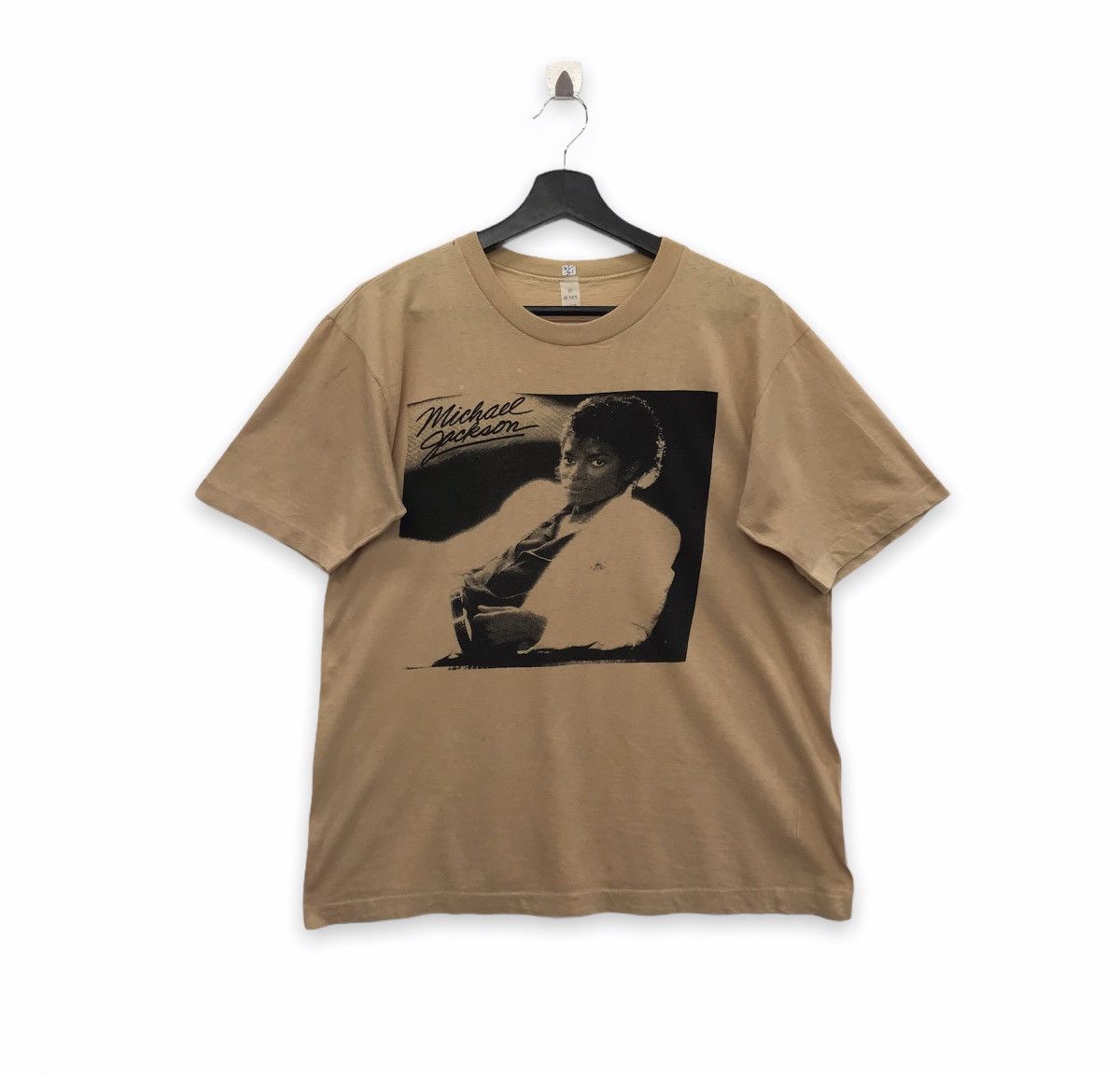 Band Tees × Michael Jackson × Vintage Rare!! Vintage Band Tees Michael Jackson Singer 80s Size US M / EU 48-50 / 2 - 1 Thumbnail