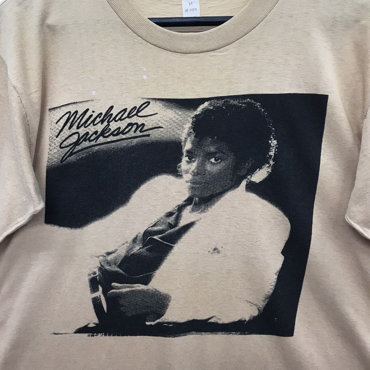 Band Tees × Michael Jackson × Vintage Rare!! Vintage Band Tees Michael Jackson Singer 80s Size US M / EU 48-50 / 2 - 7 Thumbnail